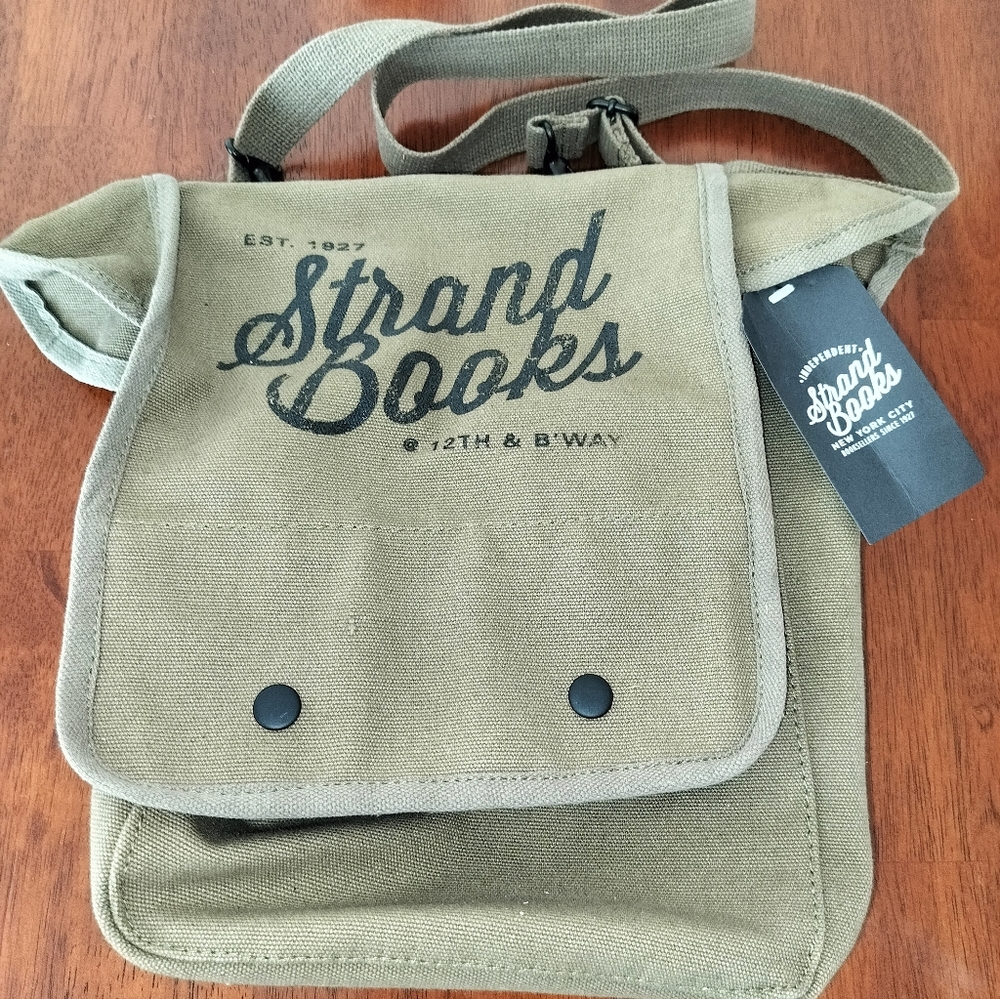 Strand Books, for Books, PC, Tablet Backpack. Famous NY Brand.
